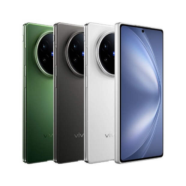 6000 мАч, толщина 4,3 мм, камера Zeiss, максимальная защита IP69+, но почему-то Snapdragon 8 Gen 3. Представлен Vivo X Fold5, у него самый большой аккумулятор из складных моделей