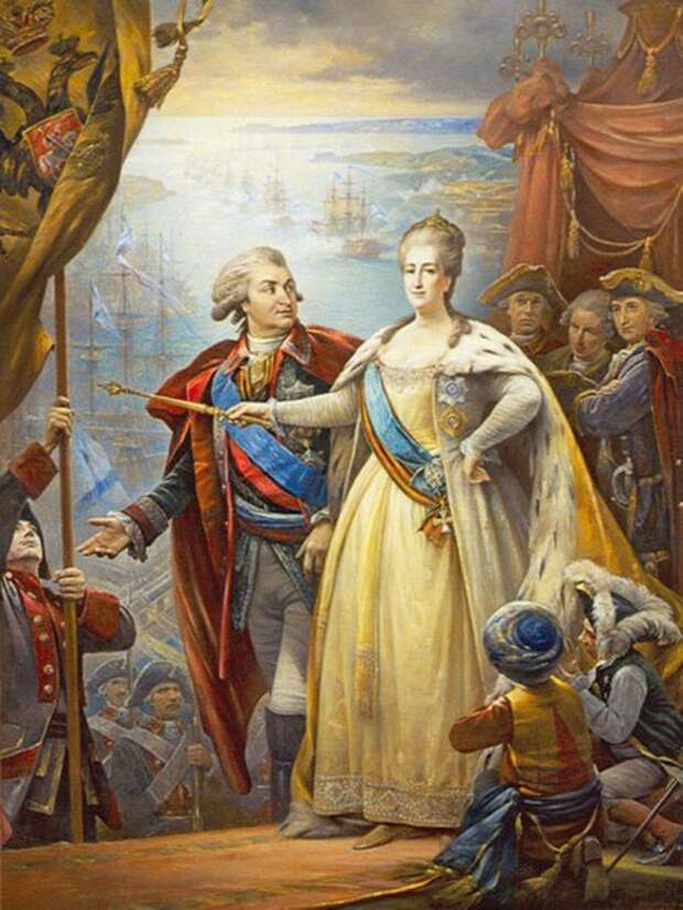 Всё о связи «Шальной императрицы» и Потёмкина