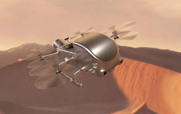 НАСА получило официальное одобрение на отправку космической стрекозы на исследование Титана