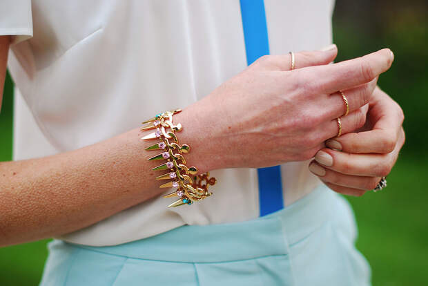 Colour blocking, summer style