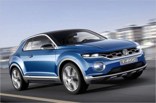 Будущие внедорожники и кроссоверы Volkswagen