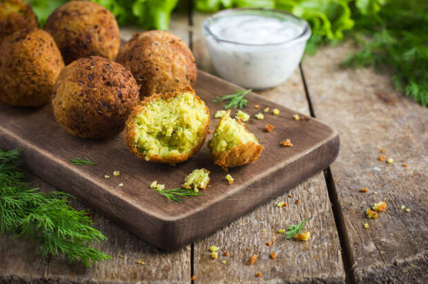 Вкуснейший домашний фалафель. \ Фото: book-recipe.com.