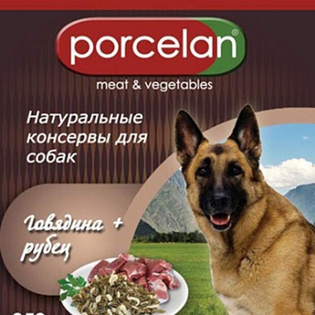 Консервированный корм для собак