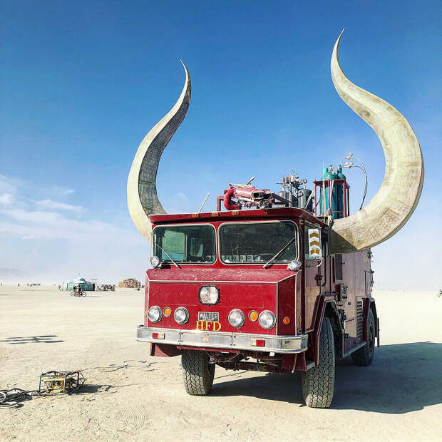 Фотоотчет с фестиваля Burning Man 2018