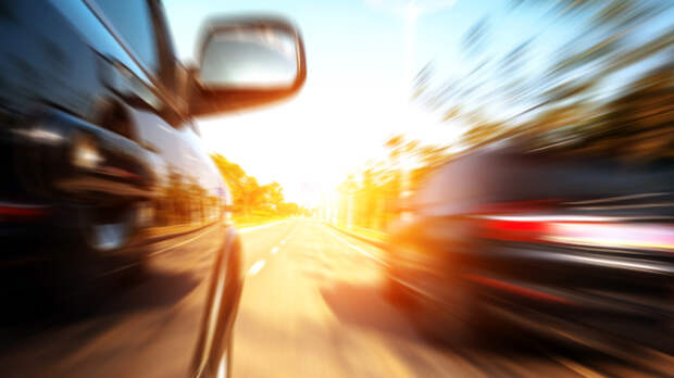 high-speed car