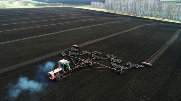 «Набирает обороты»: Дмитрий Патрушев о начале посевного сезона в России