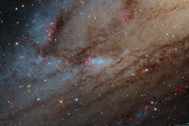 NGC 206 и звездные облака Андромеды