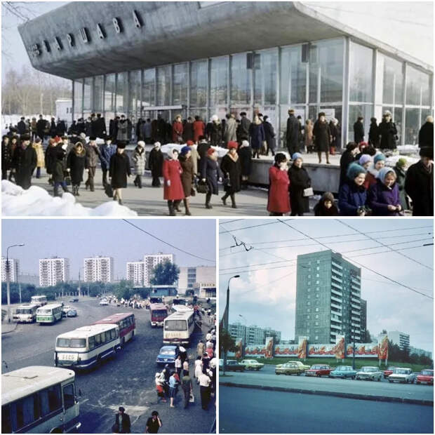 Москва 1980-х и как изменились эти места с тех пор. Было и стало