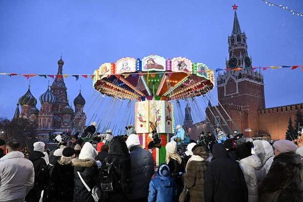 Красную площадь закроют в новогоднюю ночь