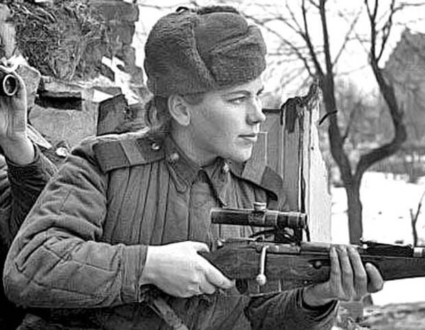 Роза Шанина, советский одиночный снайпер