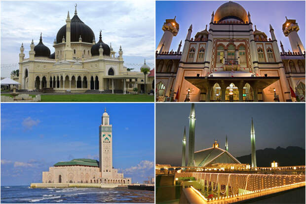 10 самых красивых мечетей в мире...