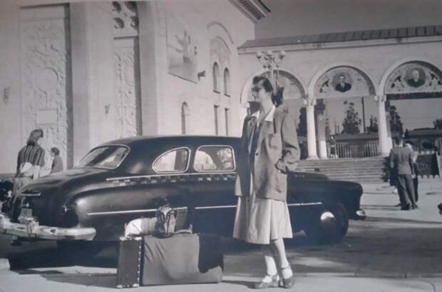 Железнодорожный вокзал Симферополя, 1950-е годы