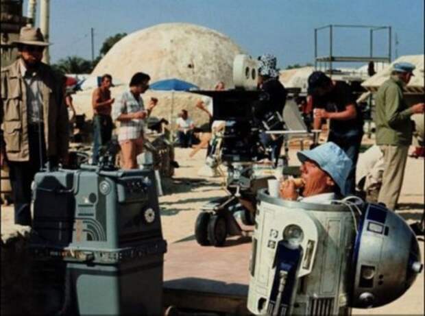 Фотографии со съёмок Star Wars (38 шт)