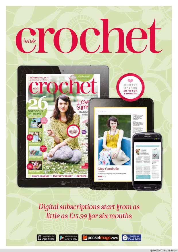 Inside Crochet №55 2014 - 紫苏 - 紫苏的博客 Inside Crochet №55 2014 - 紫苏 - 紫苏的博客
