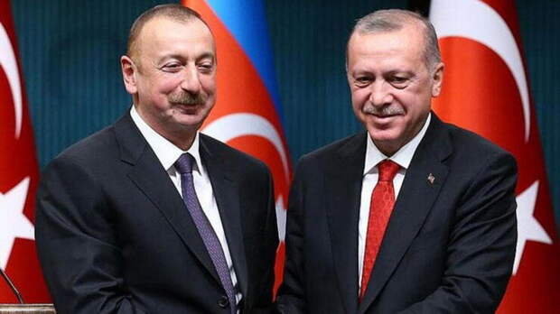 Реджеп Эрдоган и Ильхам Алиев. Фото из открытых источников - Яндекс Картинки