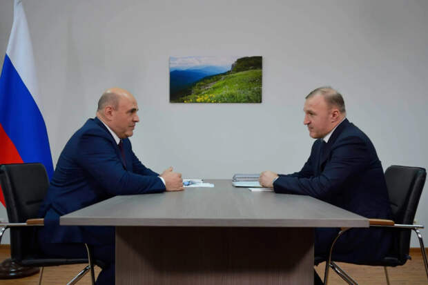 Глава Адыгеи поздравил председателя Правительства Российской Федерации Михаила Мишустина с 60-летием