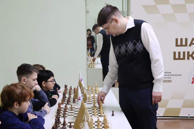 В Туле открылась шахматная школа Российского военно-исторического общества