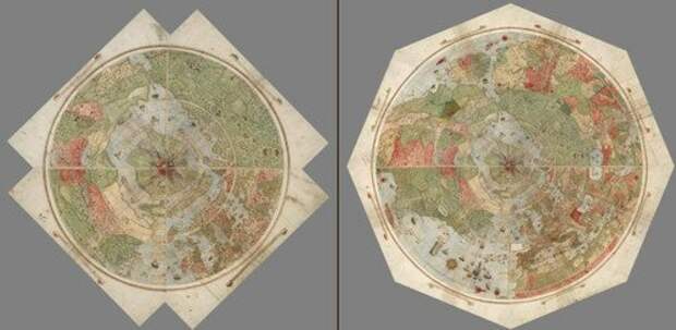 Таинственная карта мира, созданная 430 лет назад