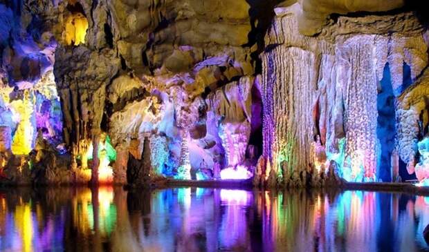 Красочные фотографии Пещеры China_001