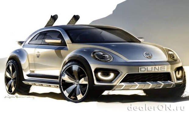 Концепт Фольксваген Битл Дюна / VW Beetle Dune