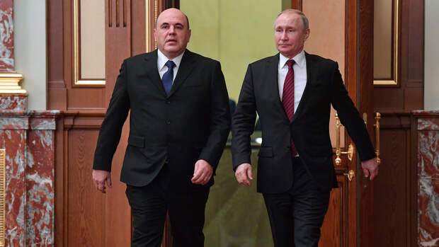 Песков: Путин отдельно побеседовал с Мишустиным до встречи с кабмином РФ