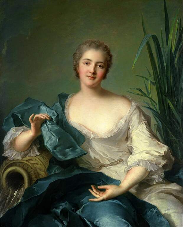 Портрет Marie-Henriette Berthelot de Pleneuf.