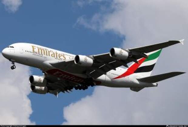 Airbus A380-861 авиакомпании Emirates