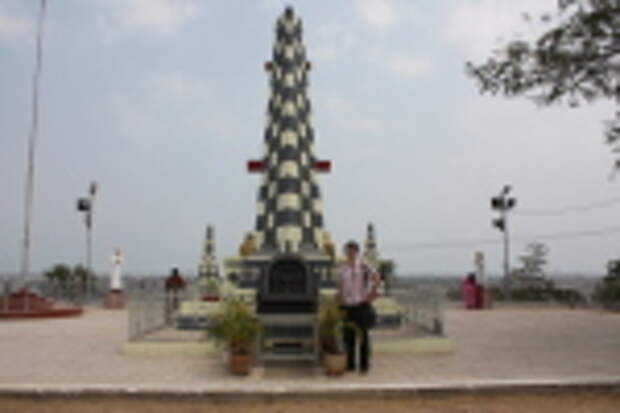 Кликните для увеличения Копия высеченного руками апостола Фомы изображения Креста.