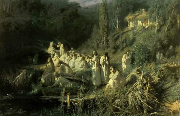 И. Крамской. Русалки, 1871 И. Крамской. Русалки, 1871