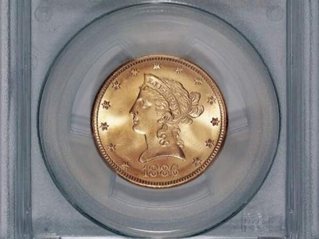 Saddle Ridge Hoard - золотая монета 10 долларов. /Фото: avatars.mds.yandex.net