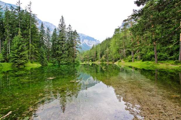 Зелёное озеро (Gruner See), Трагос, Австрия