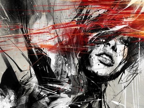 Миксовое искусство Расса Миллса (Russ Mills) Russ Mills, Худождник, исскуство, картины