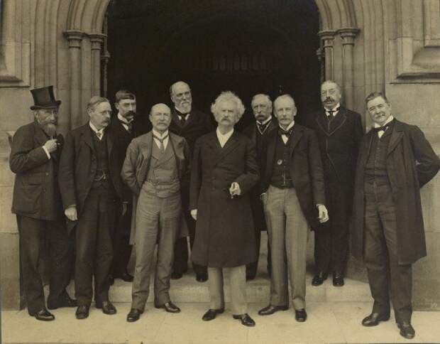 Марк Твен в Палатах парламента. Лондон, 1907 год. история, люди, мир, фото