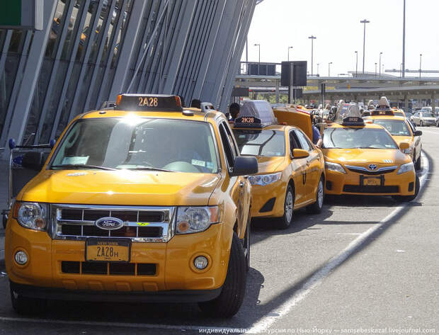 Как Нью-Йорк боролся с бомбилами в аэропортах