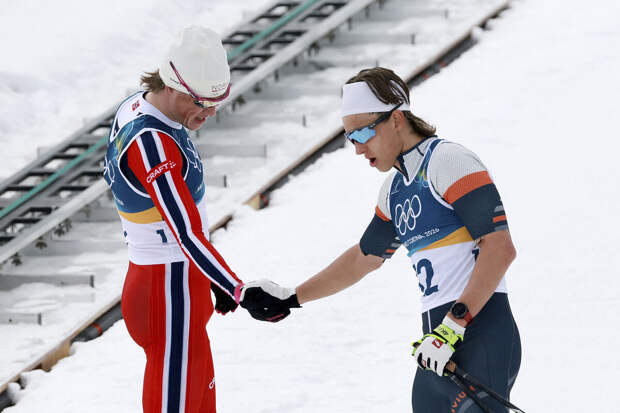 Российский лыжник Коростелев оценил уровень достижений норвежца Клебо