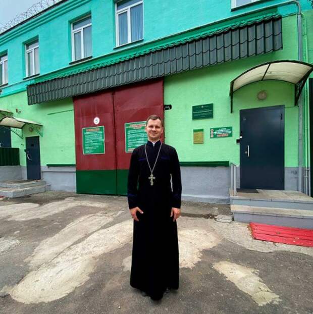 иерей Илья Устимчук совершил Божественную литургию в домовом храме преподобного Сергия Радонежского ВК2.