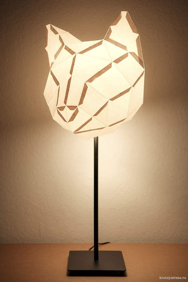 Бумажные светильники DIY