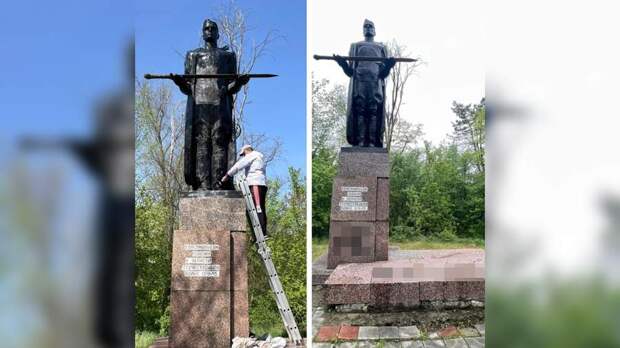 На севере Молдавии неизвестные осквернили памятник советским героям