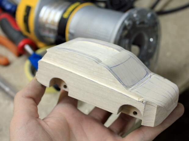 Как делают деревянные модели Subaru Forester