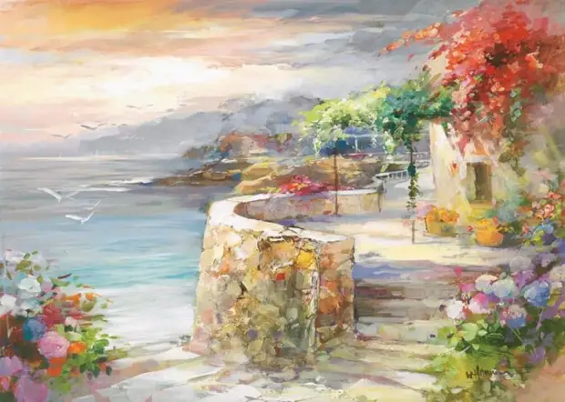 Художник Willem Haenraets. Когда несбывшееся зовёт нас…