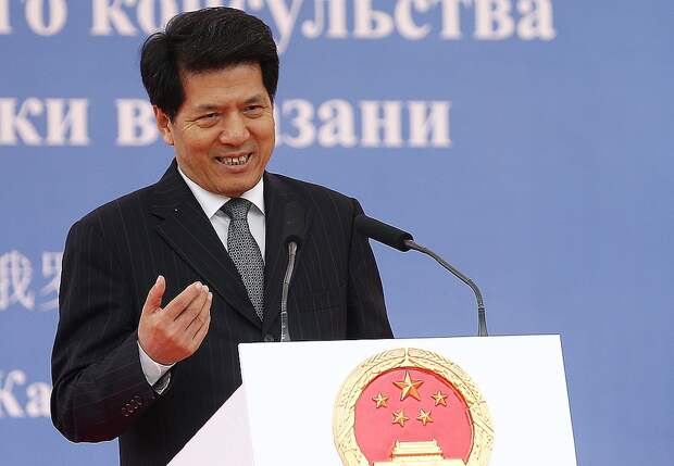 Посол КНР в РФ Ли Хуэй Ли Хуэй в Казани на открытии Генконсульства Китая, август 2018 года. Фото Егор Алеев/ТАСС