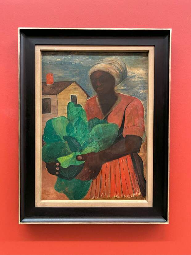 Romare Bearden. Untitled (Harvesting Tobacco). 1940