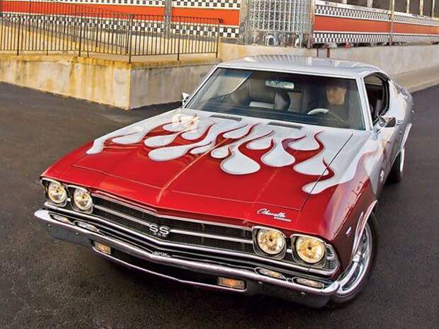 Chevrolet Chevelle SS 1969 перед