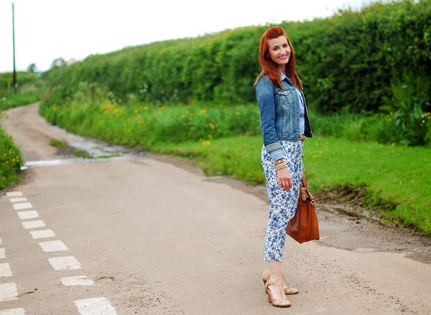 Denim, gingham & florals