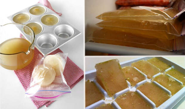 Замороженный бульон. \ Фото: bing.com.