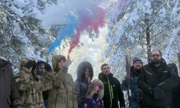 На Мудьюге прошёл рейд «Факел памяти»