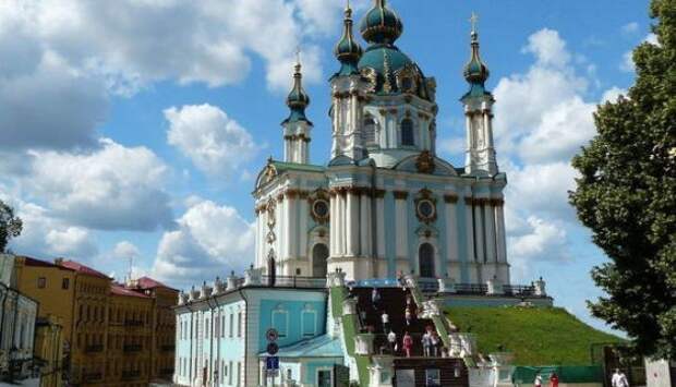 Порошенко официально отдал Константинополю Андреевскую церковь в Киеве | Продолжение проекта «Русская Весна»