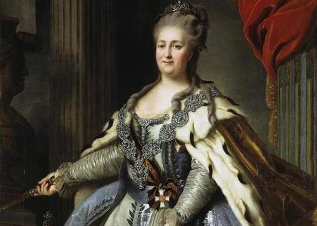 Екатерина II увидела на троне смерть