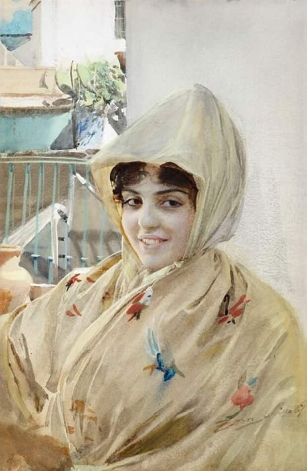 художник Андерс Цорн (Anders Leonard Zorn) картины – 16