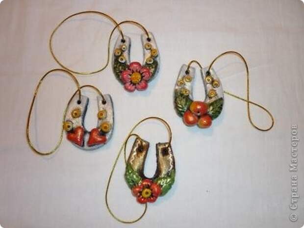 Мастер-класс Лепка Подковы на счастье Тесто соленое фото 19